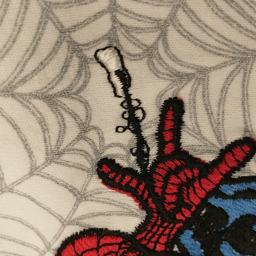 USA Made Spiderman Tee American Class Embroidered Super highQuality Hero t shirt - Picture 4 of 8
